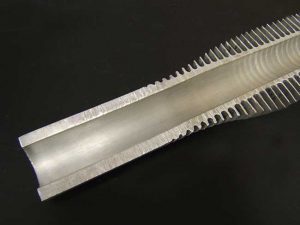 Mono-aluminum finned tubes