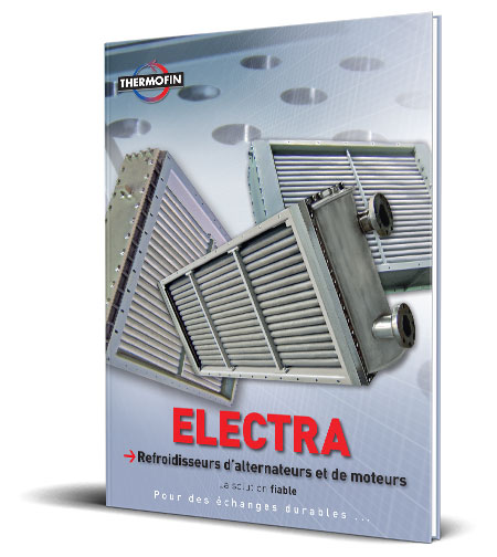 Brochure de nos ELECTRA refroidisseurs d'alternateur et refroidisseurs de moteur (TEWAC)